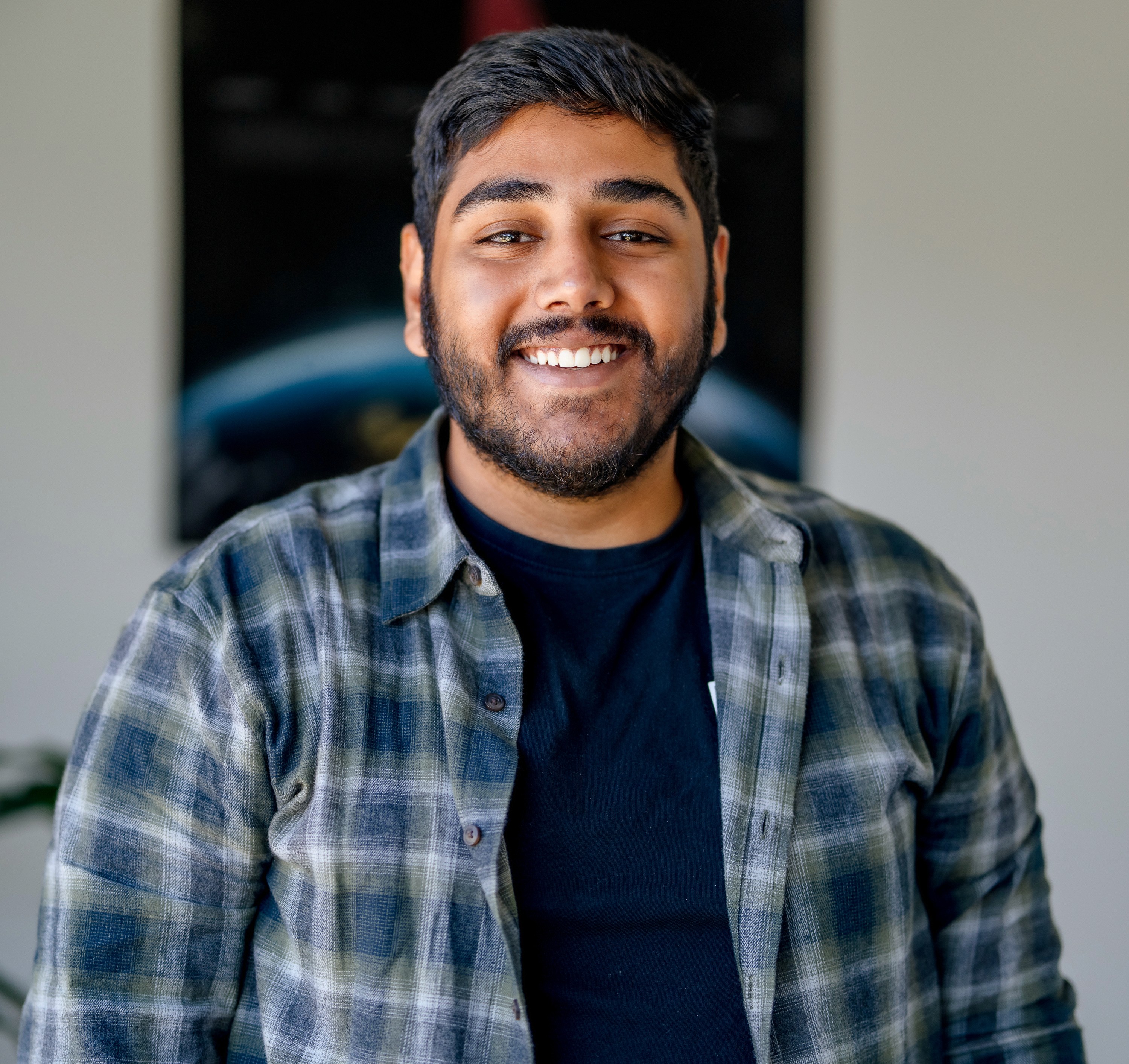 Portrait of Shoaib Iqbal, Founder & CEO.